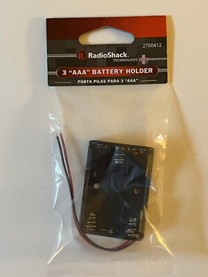 Radio Shack 3 AAA Battery Holder 270-0412 🔥NEW NOS💥 | eBay