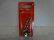 Doit Best Toilet Screw Set 1/4" x 2-1/2"  414689 DIB835-15