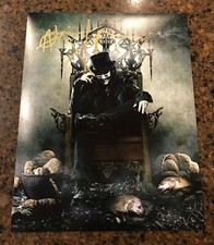 * AL JOURGENSEN * signed autographed 11x14 photo * MINISTRY BAND * 1