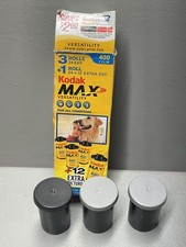 Kodak Max Versatility 400 24 Exposure 35mm Film Pack of 4 Missing 1 Roll
