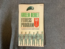 Green Beret Fitness Program Paperback Book 1966 Special Forces PB SC Vintage