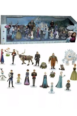 Hans Anna Elsa Sven Olaf DisneyStore Frozen Mega 20 Piece Figure