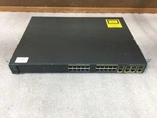Cisco Catalyst WS-C2960G-24TC-L 24Ports RackMountable Switch V02 w/ Rack Ears