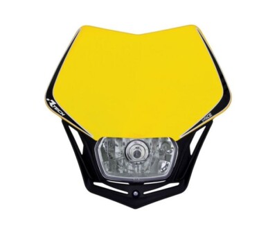 Rtech Verkleidung Scheinwerfermaske V-Face Full LED Universal Cross Enduro Sw