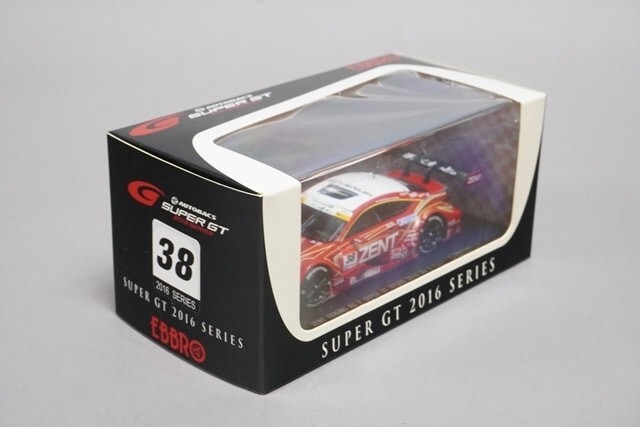 ミニカー EBBRO SUPER GT LEXUS TEAM ZENT CERUMO EBBRO 1/43 ZENT CERUMO TOYOTA/LEXUS SC430 SUPER GT500