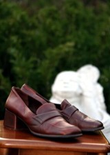 Vintage leather shoes from montbui 1960