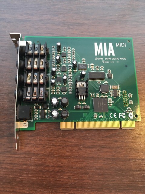 ECHO Miamidi Mia Midi Digital Audio Interface 24.96 Sound ...