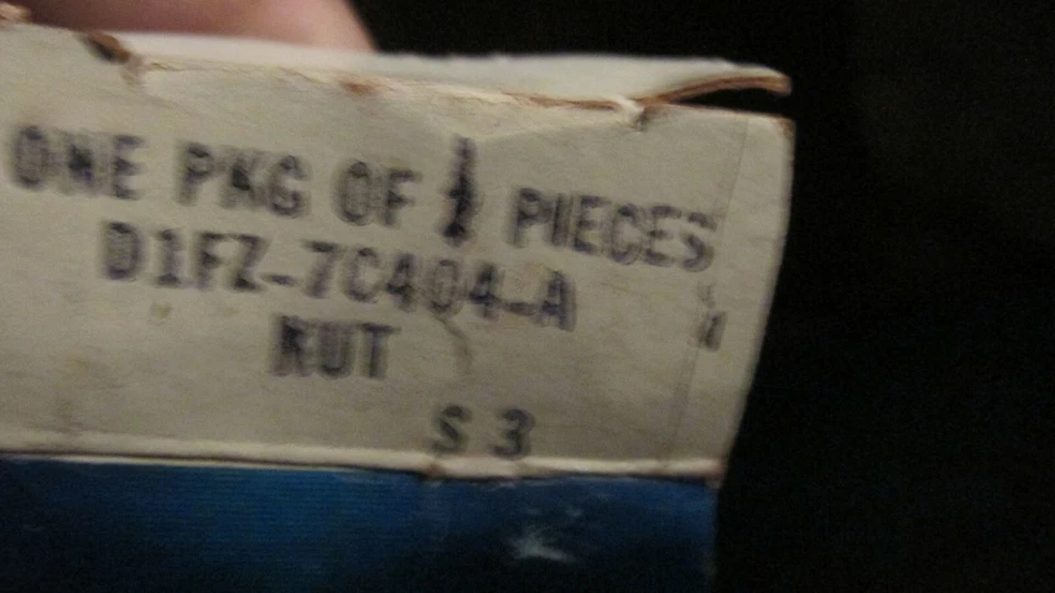 НОВЫЙ ИЗ СТАРЫХ ЗАПАСОВ 1971 1972 FORD PINTO 4 СКОРОСТИ МЕХАНИЧЕСКАЯ КОРОБКА ПЕРЕДАЧ ПЕРЕКЛЮЧАТЕЛЬ РЫЧАГ БЛОКИРОВКИ ГАЙКА - Изображение 4 из 4