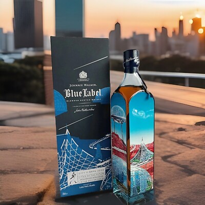 Johnnie Walker Blue Label Cities of the Future Mars 2220 Edition