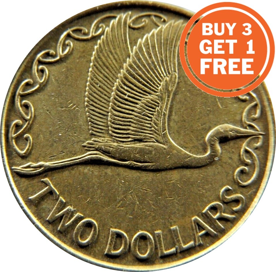 2 DOLLAR NEW ZEALAND COIN - CHOICE OF DATE FROM 1990 - 2022