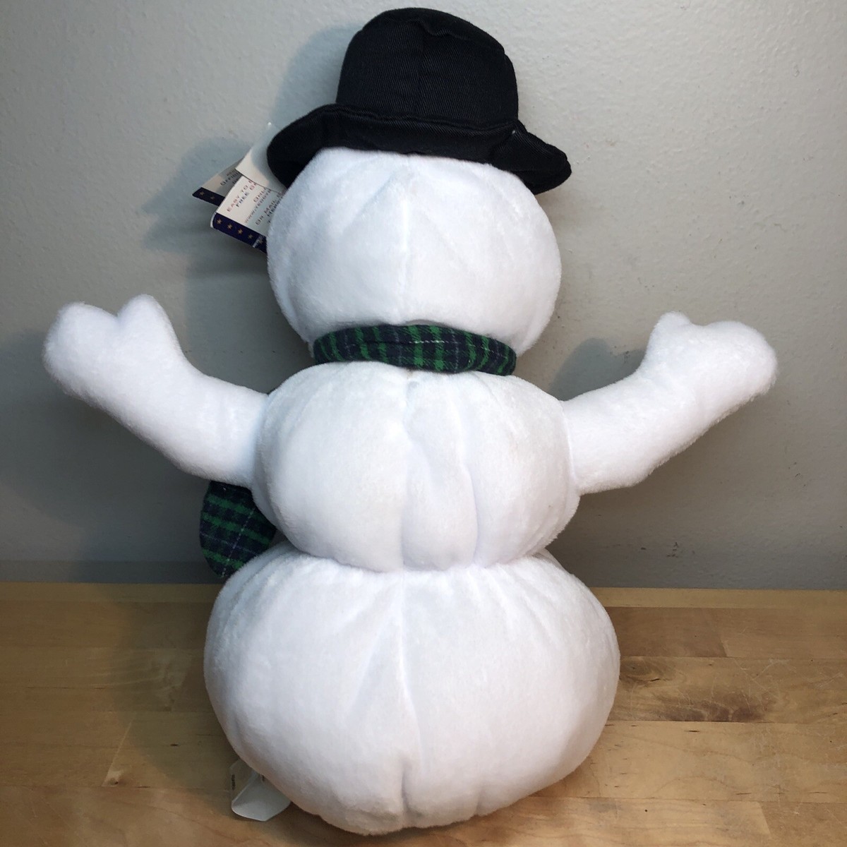 VTG Hard Rock Cafe Maui Hawaii 2001 Holiday Snowman Bear Limited