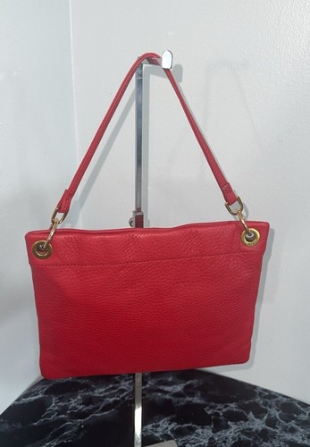 HOBO Kori Bolso sin asas Cartera Muñequera Cuero Rojo AUTÉNTICO NUEVO - Imagen 6 de 8