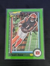 2022 Classics H2 Base Green #18 Ja'Marr Chase /25 - Cincinnati Bengals RARE SP