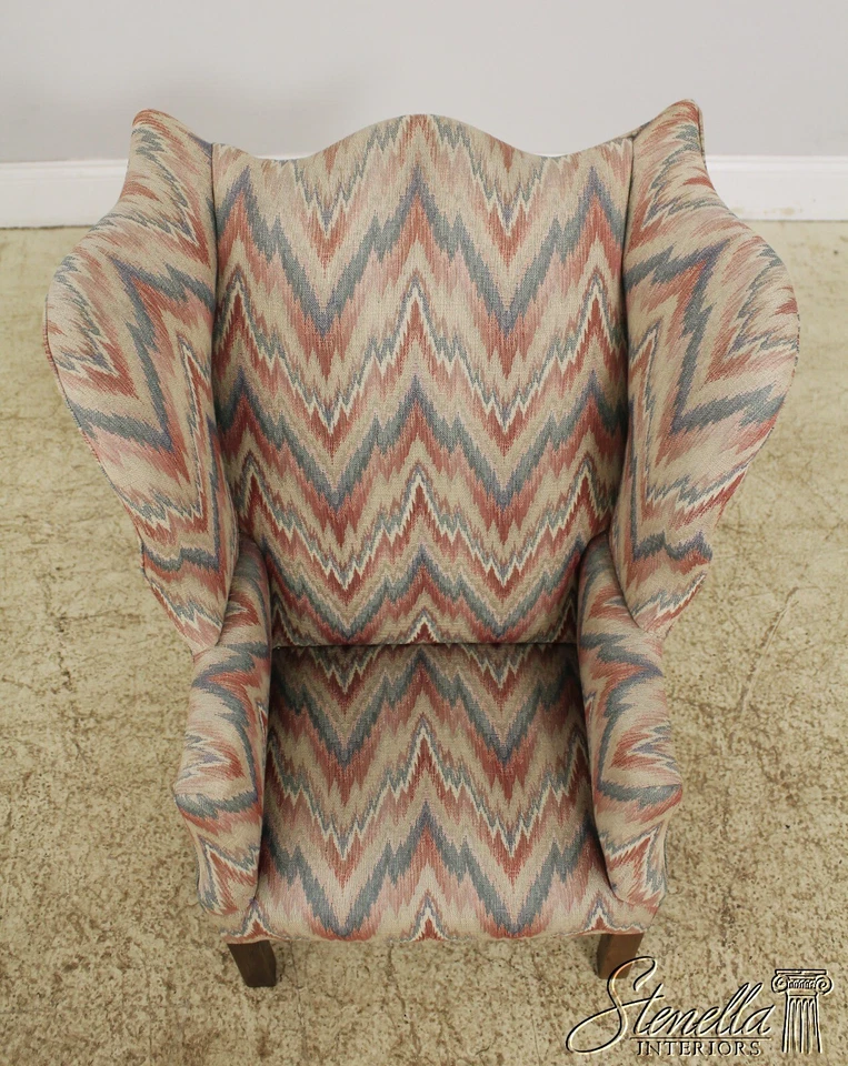 L56230: Sillón Chippendale cosido con llama tamaño para niños con respaldo de ala Foto 4 de 4