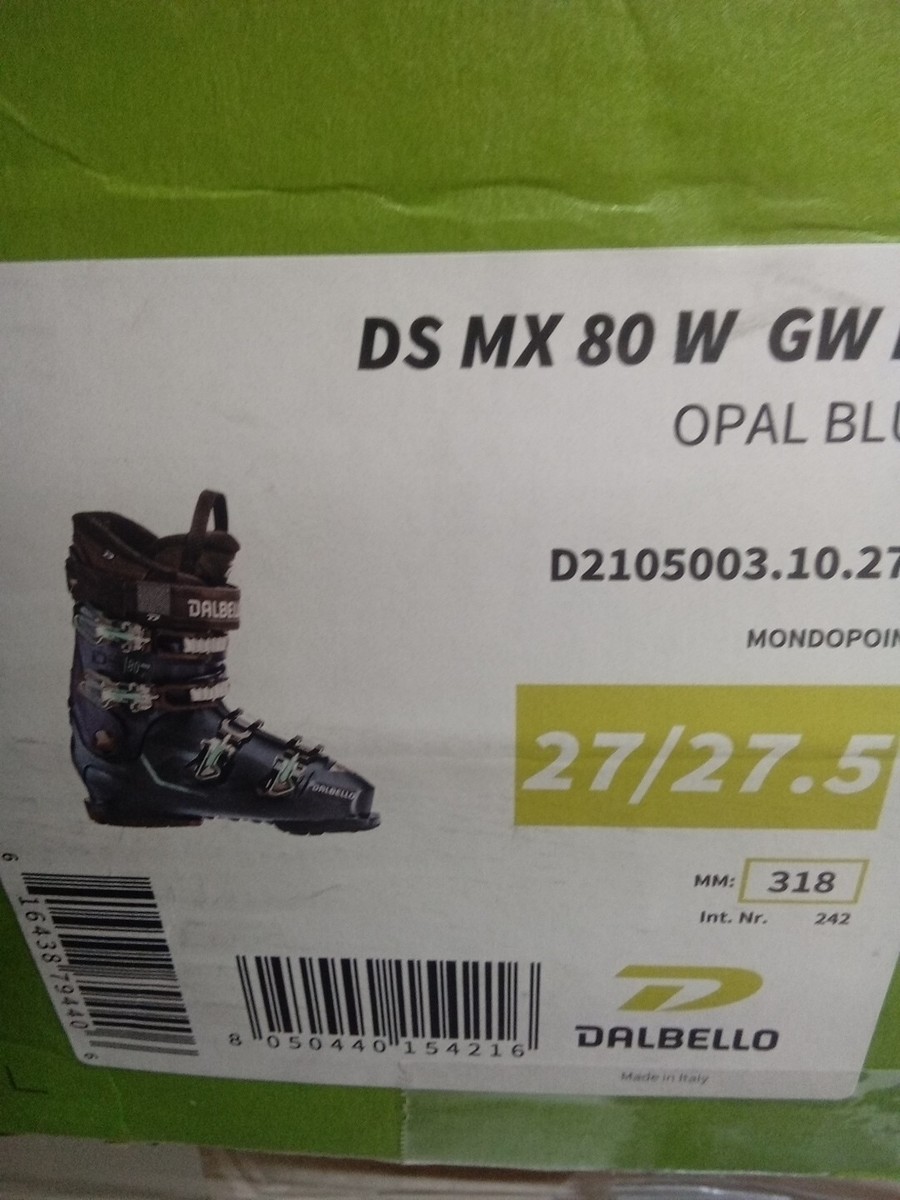 2023 Dalbello DS MX 80 W GW LS Womens Ski Boots Size 27-27.5