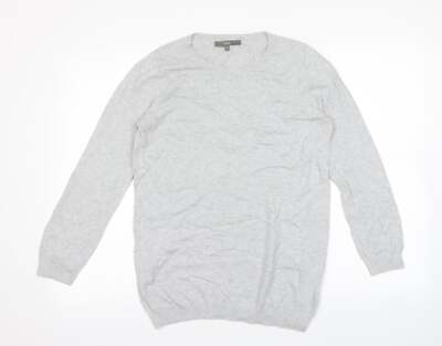 Next Damen grau 100 % Polyester Pullover Sweatshirt Größe 12