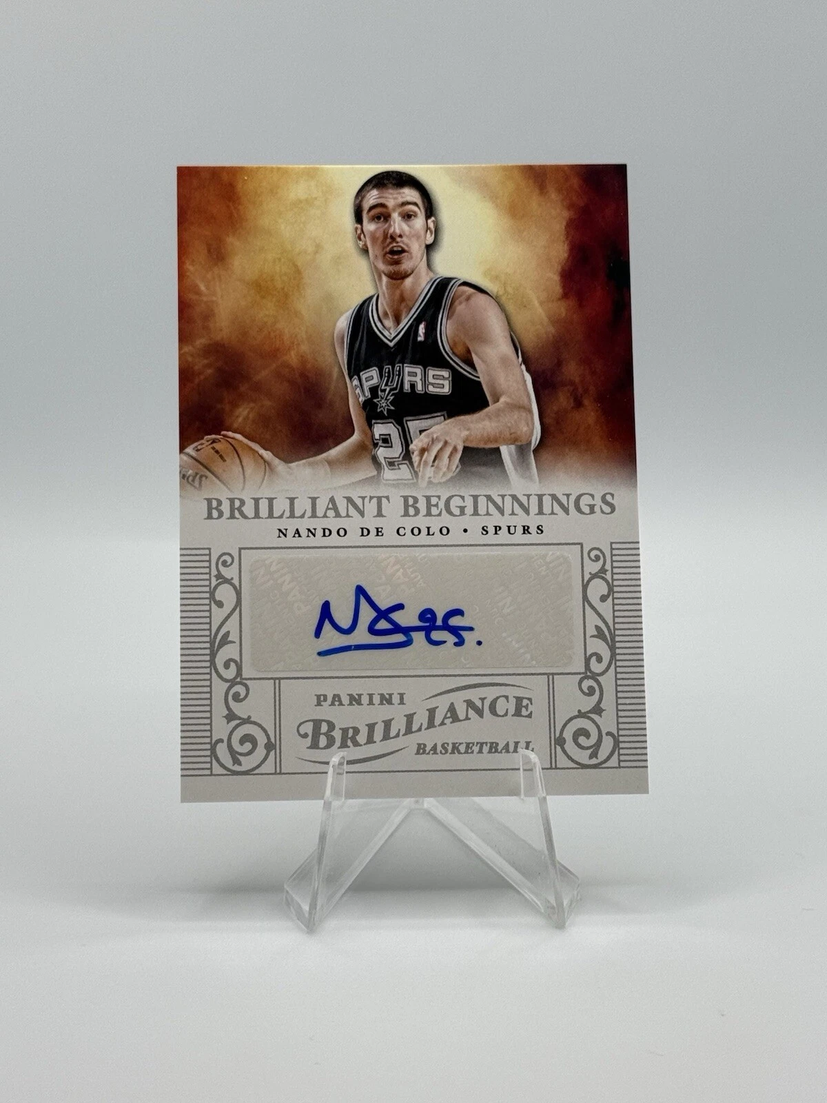 Nando De trading card