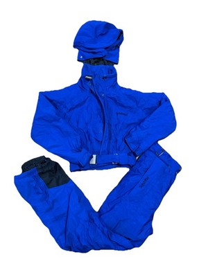 Schoffel GORETEX Ski Womens Size 8 Snowsuit Overalls Ski Bib Vintage 