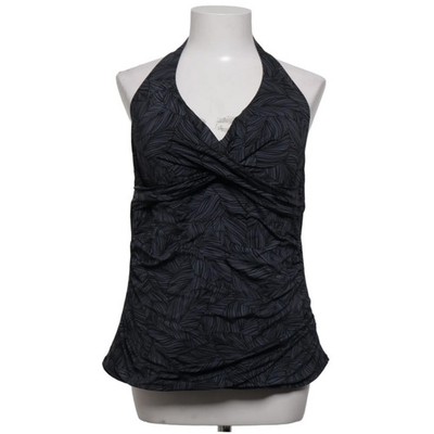 Kona Sol, Neckholder Top, Größe: XL, Grau/Schwarz #alh