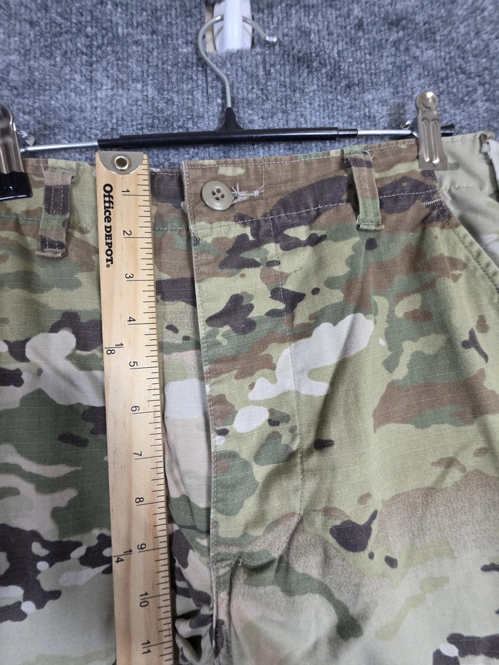 Calça masculina ACU exército dos EUA pequena regular OCP MultiCam Ripstop carga NSN - Imagem 3 de 4
