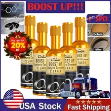 Boost Up Vehicle Engine Catalytic Converter Cleaner Cleaning Multipurpose 1-5PCS