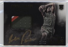 2014-15 Panini Noir Color Rookies 4/99 Jabari Parker #246 Patch Auto 2d0
