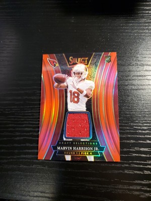 2024 Select Marvin Harrison Jr Draft SelectionsRookie Patch 