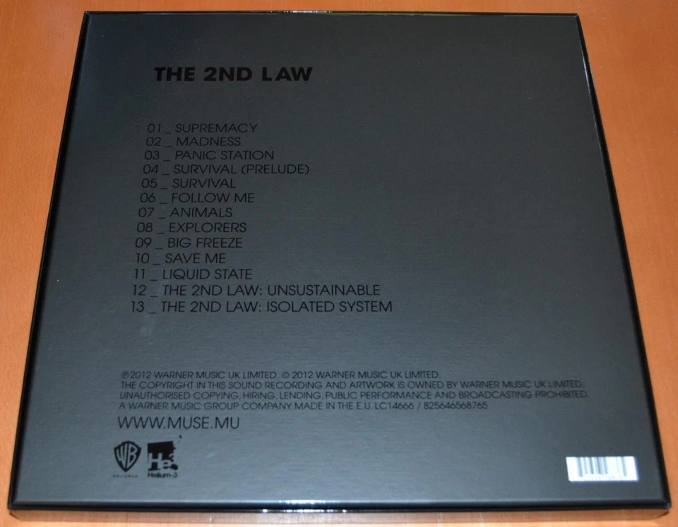 Muse - The 2nd Law - 2012 Double Vinyl / CD / DVD Box Set - Image 2 of 4