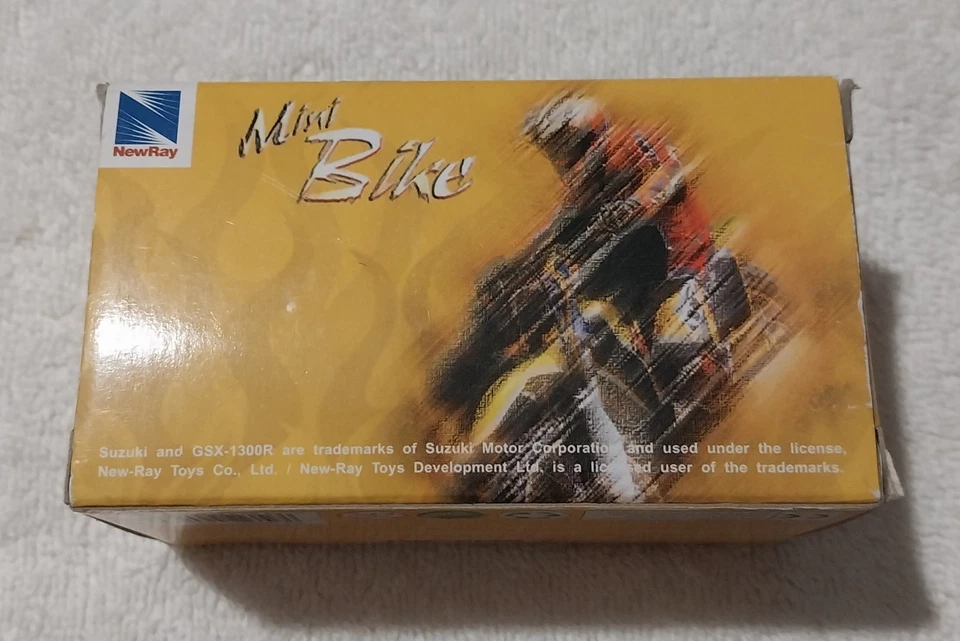 New Ray Suzuki RM 125 Motocross Mini Dirt Bike Motorcycle Blue Die Cast 1/32 - Image 3 of 4