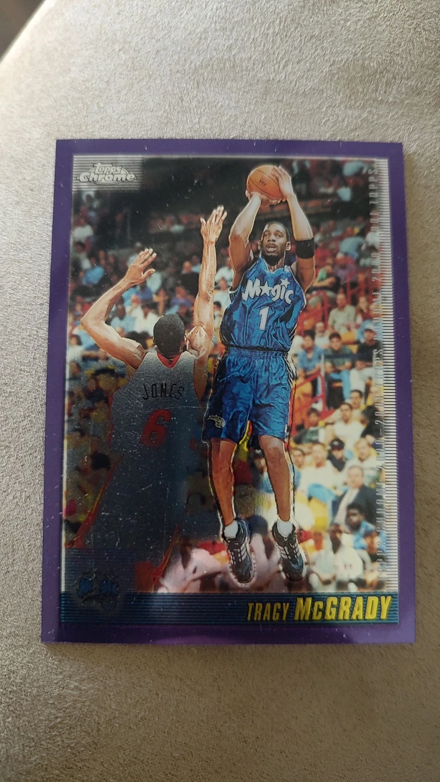 2000-01 Topps Chrome #117 Tracy McGrady Orlando Magic