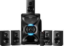 Bobtot 5.1 1000W Surround Sound Systems Wireless Rear Satellite Speakers ARC
