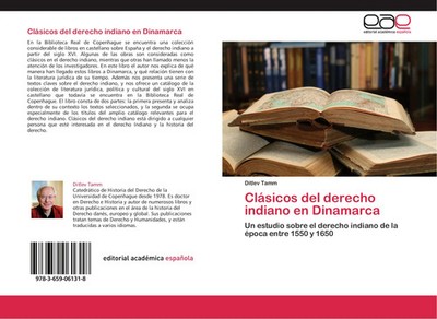 Ditlev Tamm | Clásicos del derecho indiano en Dinamarca | Taschenbuch | Spanisch