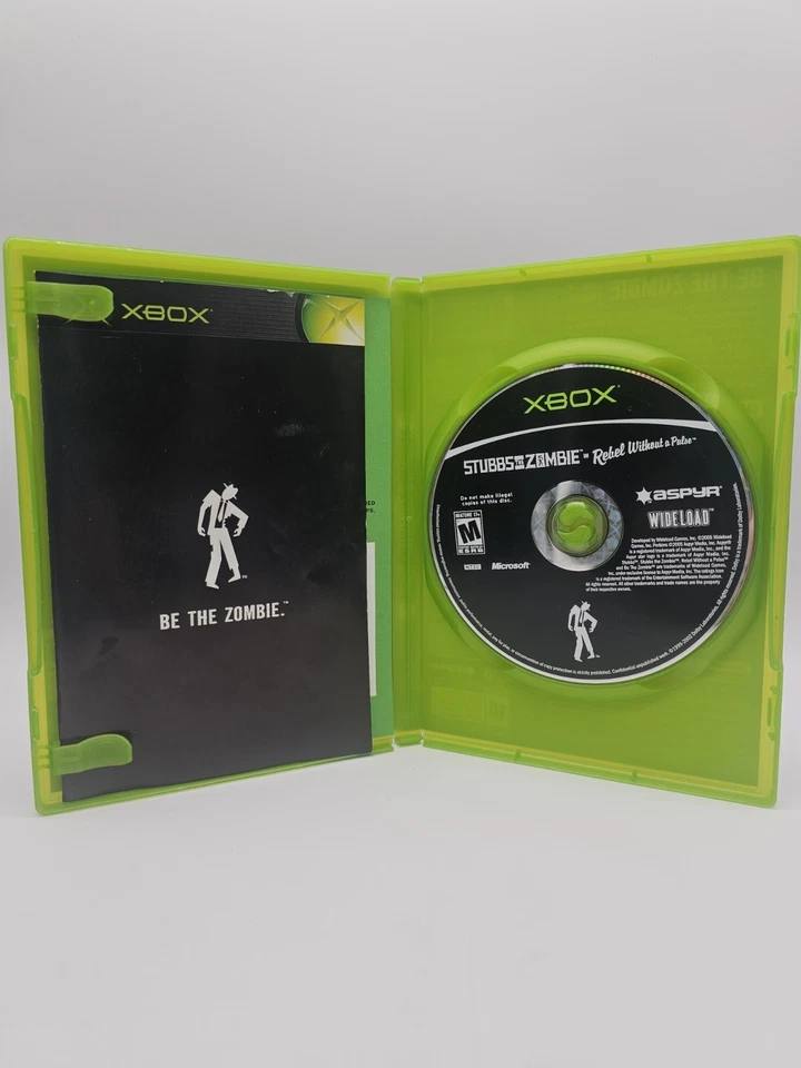 Stubbs the Zombie in Rebel Without a Pulse (2005, Microsoft Xbox) Tested CIB - Image 4 of 4