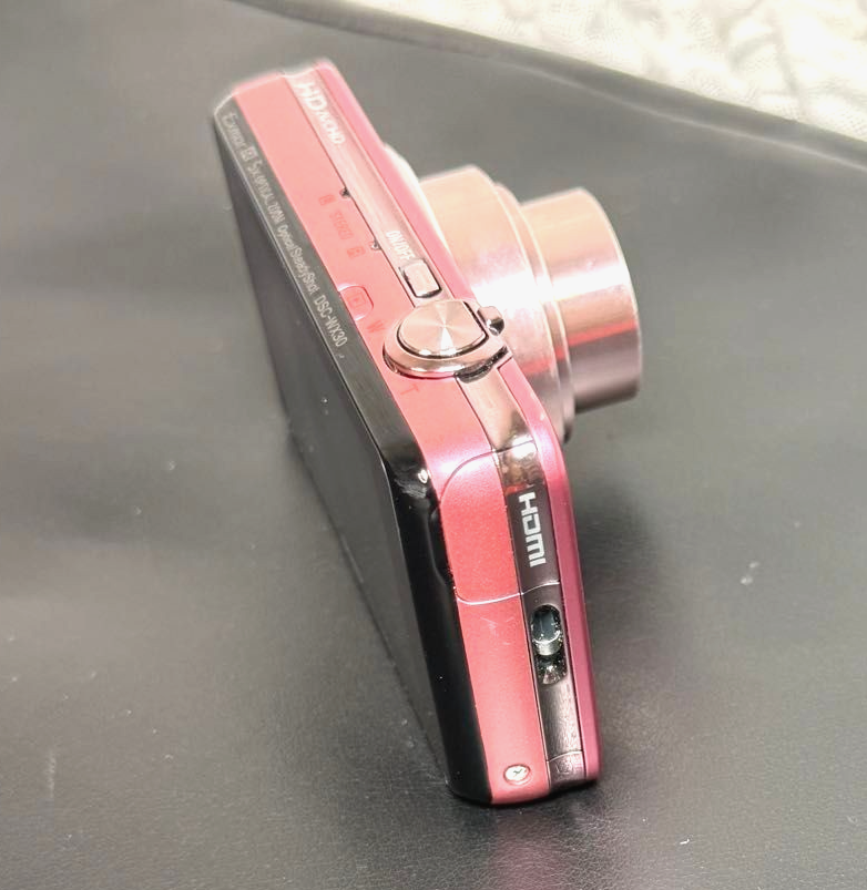 SONY Cyber shot DSC-WX30 Pink Digital Camera 16.2MP 5.0x Optical