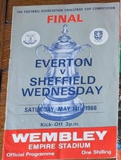 Cup Final Programmes 1962&ndash;1993 FA Cup, Charity Shield etc (23 programmes)