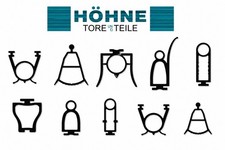 Bodendichtungen / Bodengummi / Rolltore / Tore - verschiedene Muster (10 cm) NEU