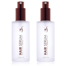 Herstyler Argan Oil Serum for Natural Shine - Anti-Frizz 2 Fl Oz (Pack of 2) 