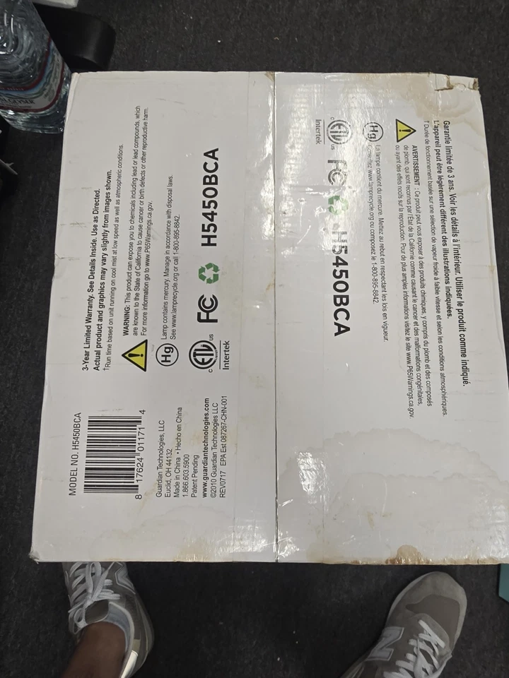 PureGuardian 2-Gallon Ultrasonic Warm and Cool Mist Humidifier ×× NEW ×× - Image 2 of 4