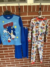 Size 10/12 Boys Pajama Lot