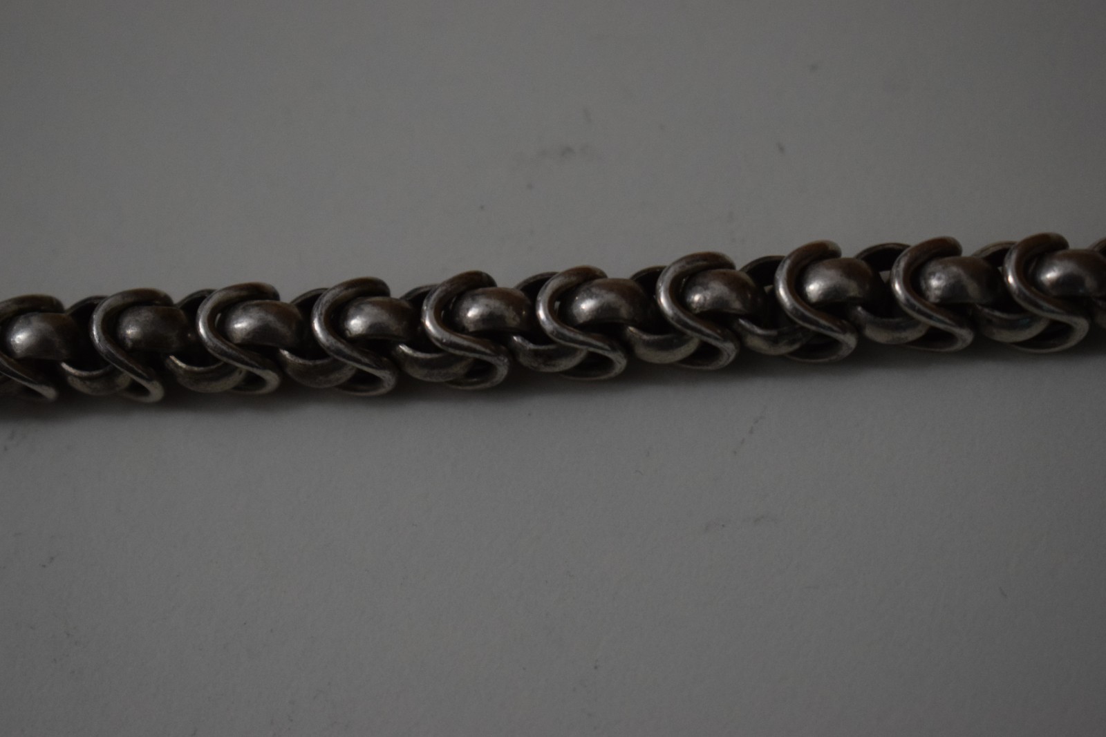 silver 925 bracelet wide image 8