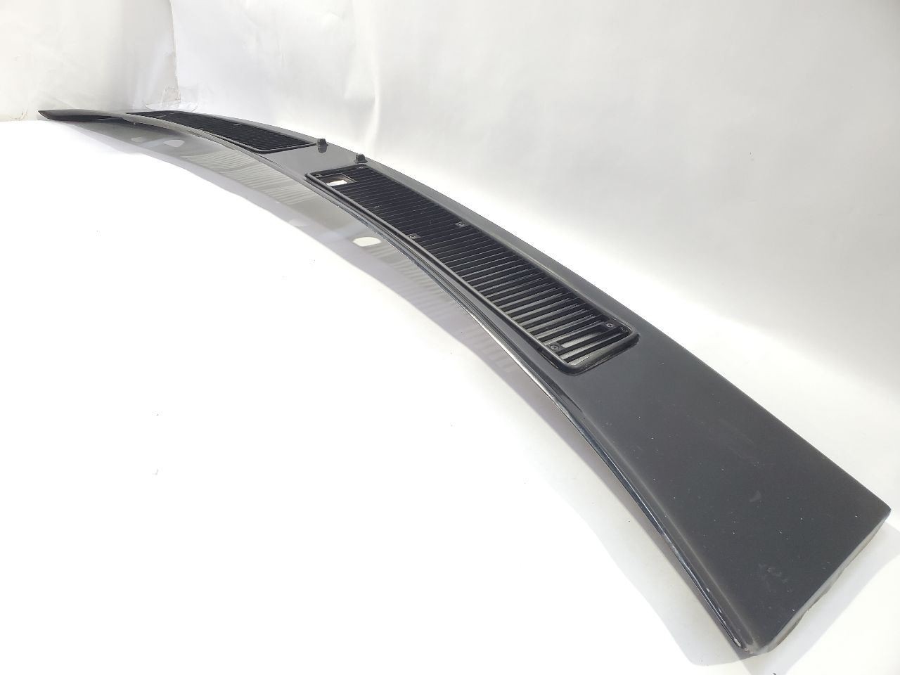 1991 Bentley Turbo R OEM Black Windshield Wiper Cowl Vent Panel