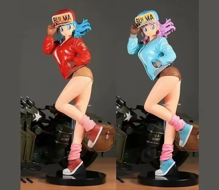 Figurine Bulma Dragon Ball Glitter et Glamours Statuette Manga 25cm Collection Anime
