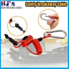 Trailer Safety Electric Breakaway Cable Brake Away Switch Caravan Camper Car AU