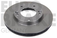 Eurobrake 2X Bremsscheibe Ø302Mm BelüFtet FüR KIA Sorento I 2.5 Crdi 3.5 V6 4WD