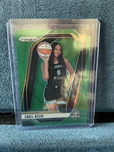 2024 Panini Prizm WNBA - Angel Reese #147 Green Prizm (RC)