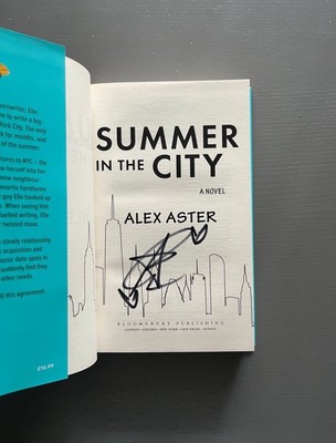 SIGNED Summer in the City THE WORKS By Alex Aster UK EDITION