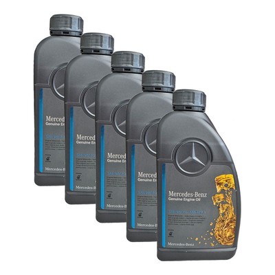 Mercedes-Benz Genuine Engine Oil 5W-40 MB 229.5 - 5 Liter (5x 1 L)  | MB 229.5