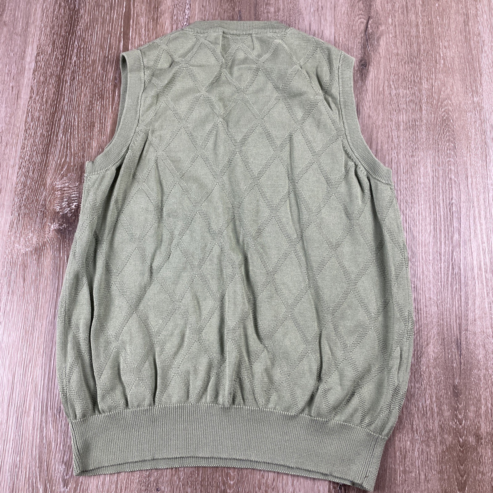 Pendleton Argyle Knit Lightweight Sweater Vest Li… - image 7