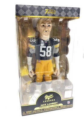Funko Jack Lambert Vinyl Figure Pittsburgh Steelers Limited Edition Gold 12 