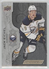 2018-19 Upper Deck Engrained Black 43/49 Jack Eichel #14 m7l